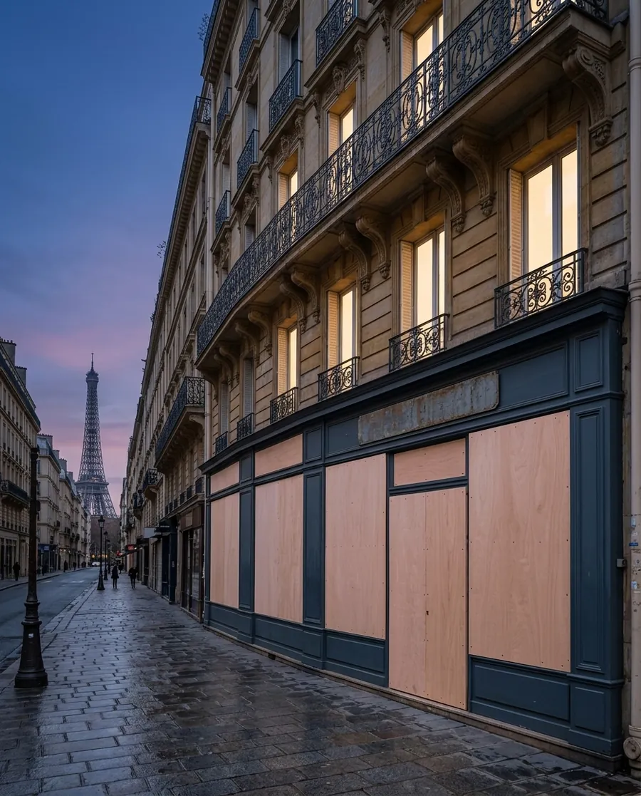 Des panneaux OSB ou contreplaqué vissés dans le bâti Montreuil