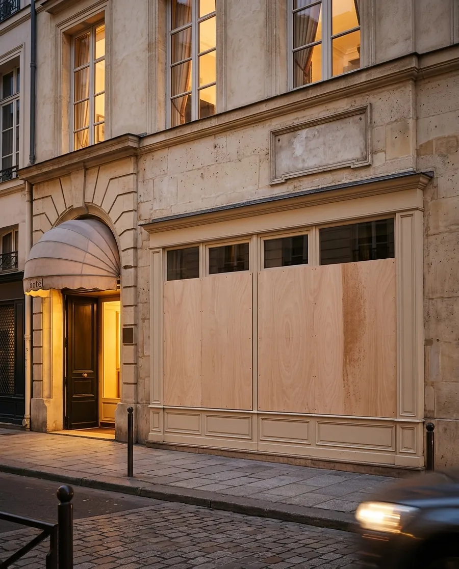Mise en sécurité — Hôtel